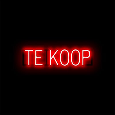 TE KOOP - Lichtreclame Neon LED bord verlicht | SpellBrite | 66,21 x 16 cm | 6 Dimstanden & 8 Lichtanimaties | Reclamebord neon verlichting