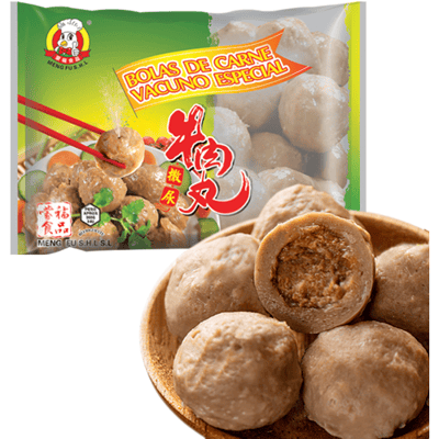 Meng Fu gevulde rundvleesballetjes 360 g voor Chinese fondue