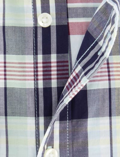 Barbour casual overhemd lichtblauw