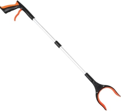 Afvalprikkers - Grijpstok Reacher - Voorwerpen Oppakken - Verstelbare Kop - 83 cm - Meerkleurig
