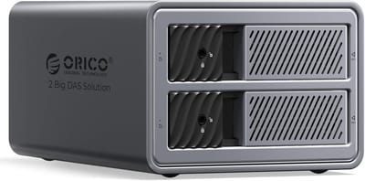 Docking Station - Harddisk Station - Data Opslag - Twee Schijven - 3.5 Inch