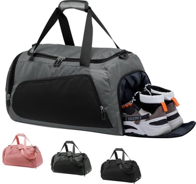 Unyqoos ® Ruime Multifunctionele Reistas met Schoenenvak en Waterdichte Compartimenten voor Sport en Reizen