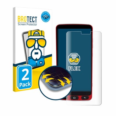 BROTECT - Screenprotector voor Olympia Neo Smartphone - Folie Beschermfolie transparant volledig dekking - 2 Stuks