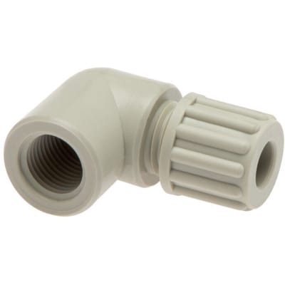 6x4mm & G1/4'' Pa L-Vorm Knelfitting Binnendraad 10bar [2 Stuks]