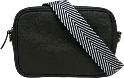 DSTRCT Kleine Crossbodytas / Schoudertas Dames - Leer - Floater Field - Groen