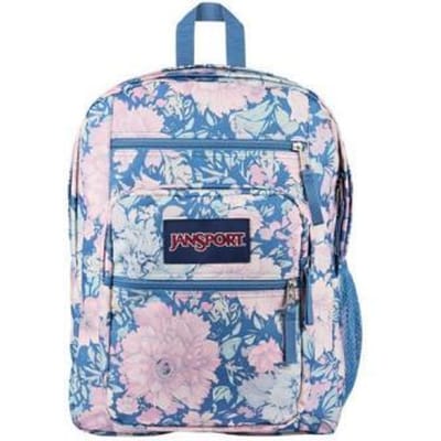 JANSPORT Big Student Faded Tapestry E Blue Boekentassen en rugzakken