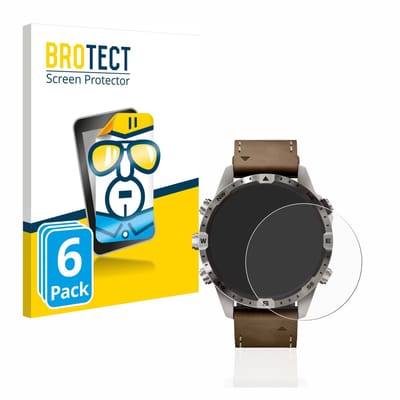 BROTECT - Screenprotector voor Garmin Marq Adventurer (Gen 2) - Folie Beschermfolie transparant 6 Stuks