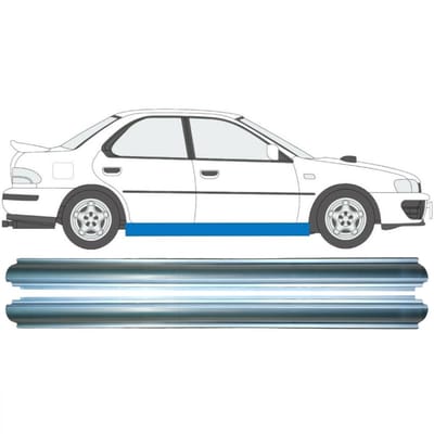 Reparatie dorpel voor Subaru Impreza GC GF 1992-2000 / Links = Rechts / Set