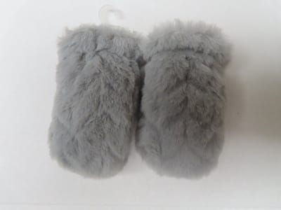 Noukie's - Wanten - Groloudoux Moufles - grijst - T1  9/ 12 maand