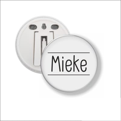 Button Met Clip 58 MM - Mieke