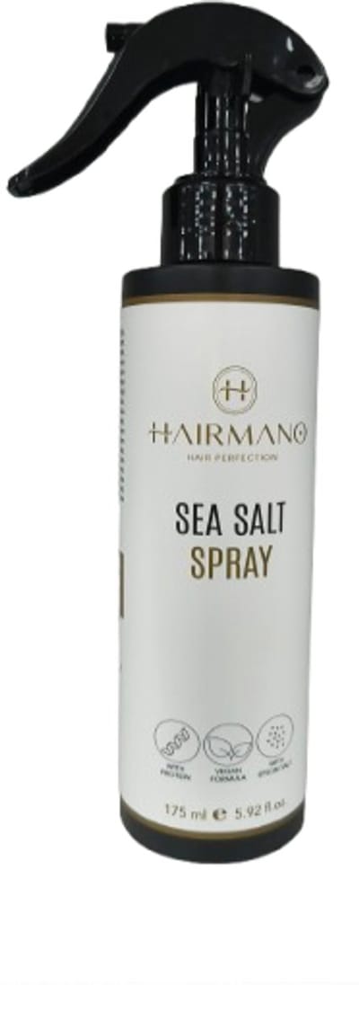 Hairmano Sea Salt Spray 175 ml - Texturizing Spray - Volumespray - Matte Finish - Vegan - Voor Alle Haartypes