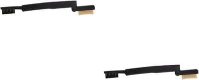 Wenkbrauwkam Set - Wimperkam Tool - Make-up Aanbrengen - Opvouwbaar Metaal Ontwerp - 15 cm Lengte - Zwart