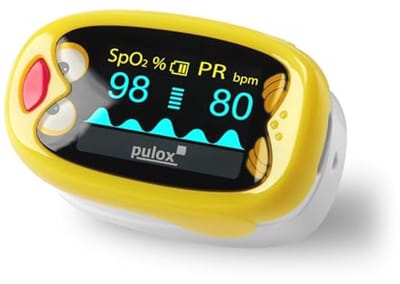Pediatrische Pulsoximeter - Oplaadbare Vingeroxymeter voor SpO2- en polslagsmetingen bij kinderen
