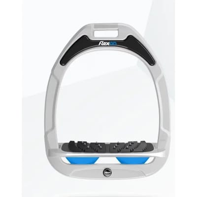 Ultra Grip Verstelbare Beugels Wit/Grijs/Blauw Flex-On Green Composite