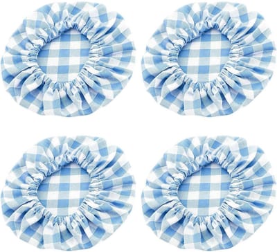 Zuurdesem Jar Covers - Brood Fermentatie Deksel - Zelfgebakken Brood Maken - Ademend en Flexibel - 12x12 cm - Meerkleurig