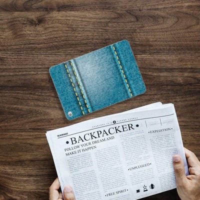 Apple iPad Mini 4 | Mini 5 (2019) Leuke Siliconen Hoes Jeans
