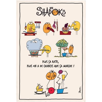 Keukenhanddoek Winkler Shadoks