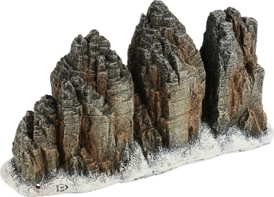 Aqua Della - Aquariumdecoratie - Vissen - Dolomieten Rots M - 26,4x10x14cm Meerkleurig - 1st