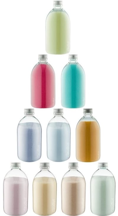 Scrubzout - 650 gram - set van 10 verschillende geuren - Aluminium Dop - Rozen, Vanille, Amandel, Eucalyptus, Lavendel, Opium, Appel-Kaneel, Fruity Melon, Hamam en Zen Moment - Hydraterende Lichaamsscrub - Cadeau