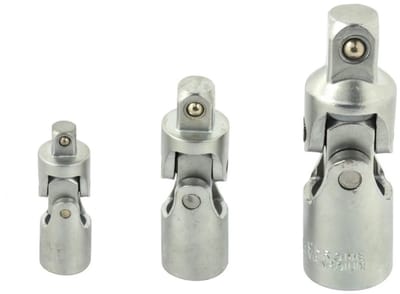 Kniestuk set - Knie adapters - 3 delig - 1/4 duims, 3/8 duims en 1/2 duims - GEKO