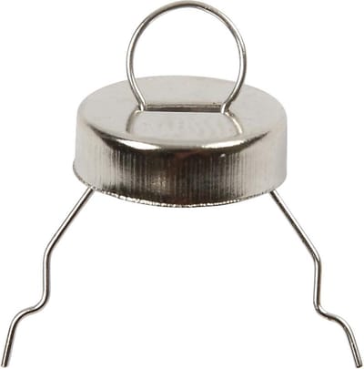 Creotime Metalen Hanger 13 Mm Zilver 25 Stuks