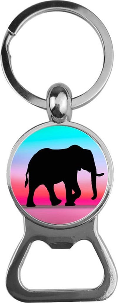 Bieropener Glas - Olifant