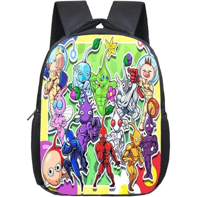 Mochila Pikmin Rugzakken Tiener Boekentas Mode Kinderen Schooltassen Reizen Casual Rugzak Grote Capaciteit Dubbele Schouder Tas Pikmin backpack
