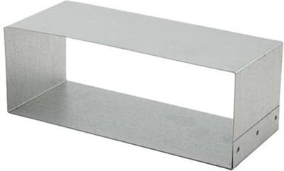 Koppelstuk 300x80 tbv instortkanaal
