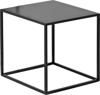 tafel - plantentafel - bijzettafel- metaal - zwart - plantentafel