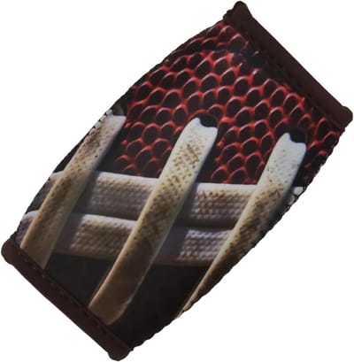 Kinbandhoes IJshockey - Kaakbeschermer Kussens - Sport Bescherming - Schokbestendig Ademend - 12x7.5 cm - Zwart