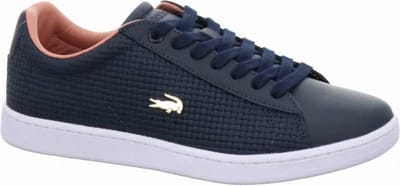 Lacoste Carnaby Dames Sneakers - Blauw - Maat 36