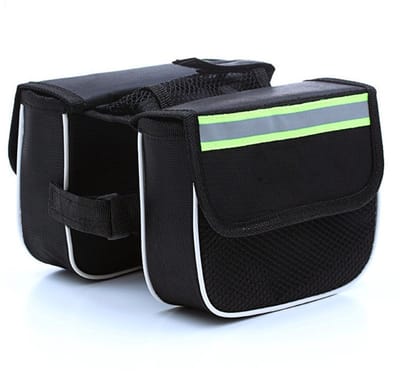 Waterdichte fietstas, reflecterende telefoonhouder, bovenbuistas, accessoires voor telefoonhouder op de fiets, fietstas