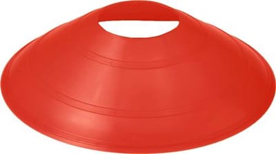 Sportec afbakenbollen soft - 10 stuks - oranje - diameter 19 centimeter