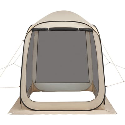 Scherm Huisje Tent, 1825 x 1825 x 2200 mm, 4-6 Persoons Pop-Up Schermtent, Draagbare Afgeschermde Luifel met Draagtas, Netwanden, Grondpennen, voor