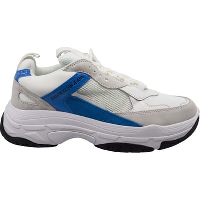 Calvin Klein Jeans Marvin Heren Witte Sportschoenen