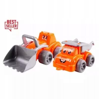 Technok Tractor en Kiepwagen Speelgoed - 3+ Jaar