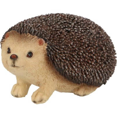 Esschert Design dieren beeldjes - egel - 9 x 15 - bosdieren - polyresin - decoratie - tuin en huis
