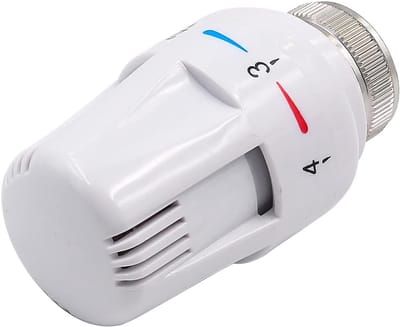 RFWR® Thermostatische Radiatorkranen Vervangingskop M30x1.5 voor Thuis en Kantoor