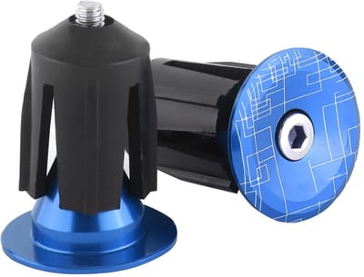 Dailygoods- Bar End Pluggen Aluminiumlegering - 2 Stuks - Fietsstuur Caps - Mountainbike/Racefiets - Vouwfiets - Corrosiebestendig - Stuureindpluggen