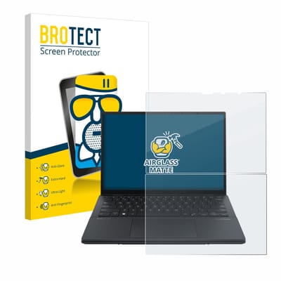 BROTECT - Screenprotector voor ASUS ZenBook Duo OLED 2024 UX8406 - Folie Beschermfolie Beschermglas matte