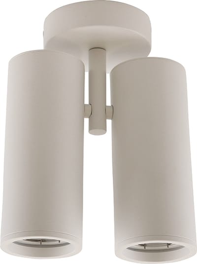 Olucia - NADI - Plafondlamp - Wit - 2L - Vorm: Cilinder