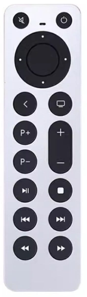 Universele Afstandsbediening Geschikt voor Apple TV 1/2/3/4/HD/4K – Plug & Play – Compatibel met A2169 A1842 A1625 A1427