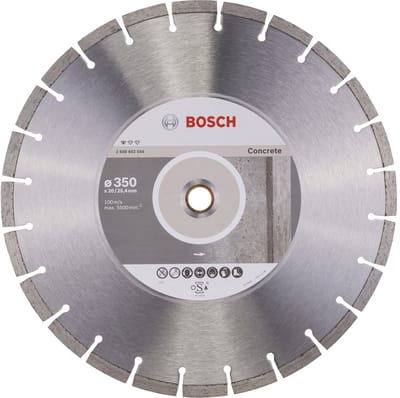 Bosch - Diamantdoorslijpschijf Standard for Concrete 350 x 20,00+25,40 x 2,8 x 10 mm