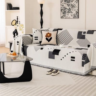 Chenille Sofa Handdoekhoes Jacquard Universeel Vierseizoenen Nieuwe Sofa Kussenhoes Antislip Hoes Deken Anti-kat Krab 180*130cm