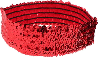 Stijlvolle Elastische Hoofdband met Pailletten voor Feesten, Sport en Speciale Gelegenheden, Trendy Haaraccessoire voor Elke Outfit