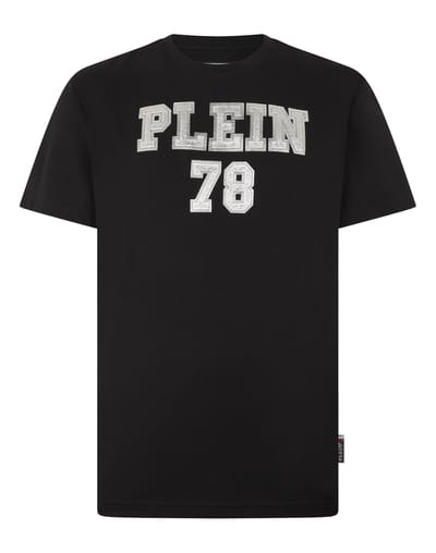 T-Shirt Met Ronde Hals En Korte Mouwen College