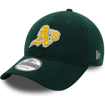New Era Mlb Melton 9twenty Oakland Athletics Pet Groen