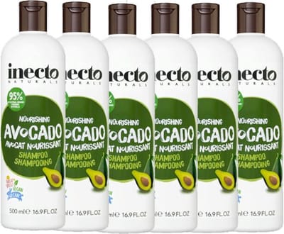 Inecto Avocado Shampoo Voordeelverpakking 6 pak