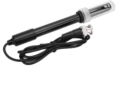 Dailygoods- pH Probe Professionele Waardedetectie - pH-sonde - ABS-kunststof - Temperatuurdetectiebereik 0-80°C - Detectieconcentratie PH0-14 - BNC-stekker - PH Sensor