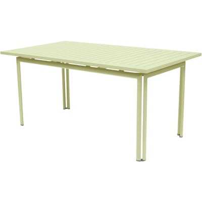 Fermob COSTA tafel - 65 lindegroen mat - 160 x 80 cm